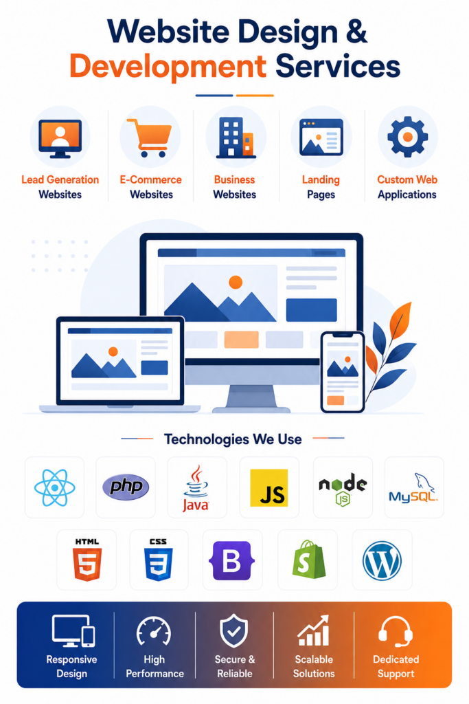 website design and development